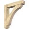 Ekena Millwork Legacy Craftsman Rough Sawn Bracket w/ Offset Brace, Douglas Fir, 8"W x 44"D x 44"H BKT0806X44X44LEC04RDF - alternate 1
